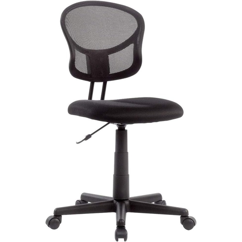 Mesh Office Chair Black - Room Essentials Height Adjustment Wheels New in Box!